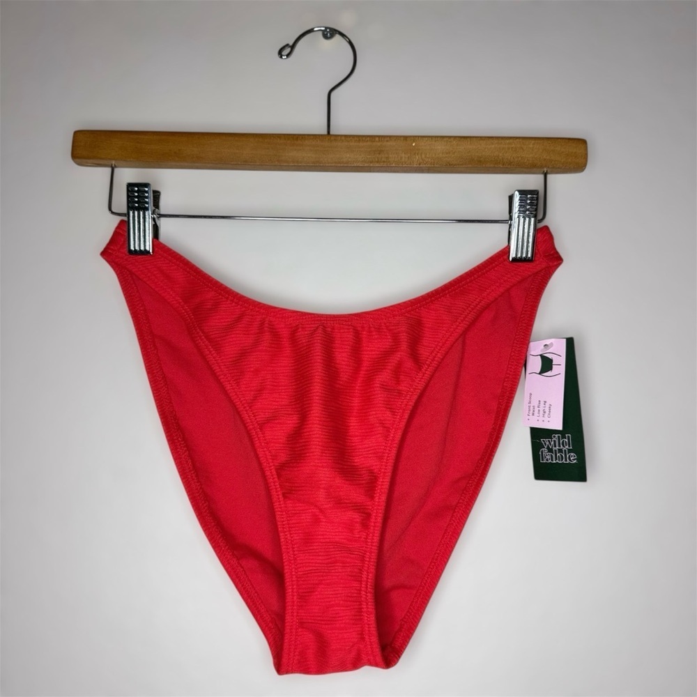 Wild Fable Red Women's Swim Bottoms